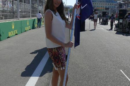 Grid Girls - GP Aserbaidschan 2017 - Baku
