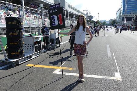 Grid Girls - GP Aserbaidschan 2017 - Baku