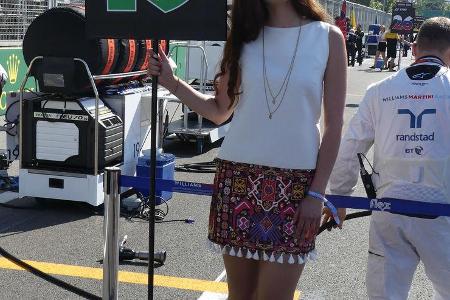 Grid Girls - GP Aserbaidschan 2017 - Baku