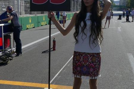 Grid Girls - GP Aserbaidschan 2017 - Baku