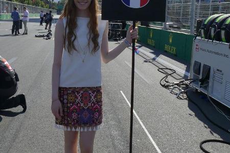 Grid Girls - GP Aserbaidschan 2017 - Baku