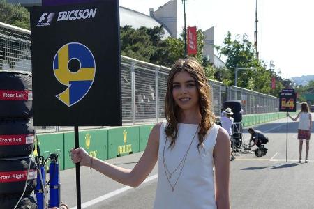 Grid Girls - GP Aserbaidschan 2017 - Baku