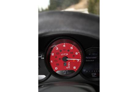 Porsche 911 Carrera GTS, Anzeigeinstrument