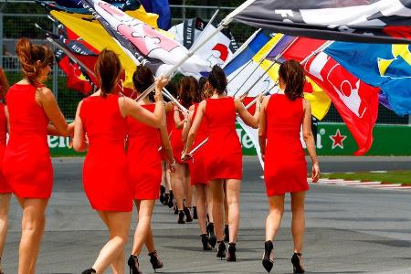 Grid Girls - GP Kanada 2017 - Montreal
