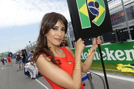 Grid Girls - GP Kanada 2017 - Montreal