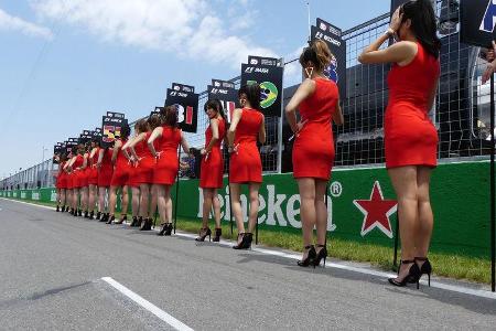 Grid Girls - GP Kanada 2017 - Montreal