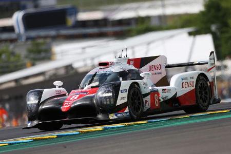 Toyota TS050 Hybrid - Vortest - 24h-Rennen Le Mans 2017