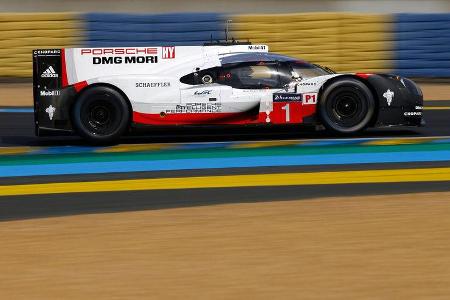Porsche 919 Hybrid - Vortest - 24h-Rennen Le Mans 2017