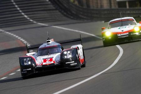 Porsche 919 Hybrid - Vortest - 24h-Rennen Le Mans 2017