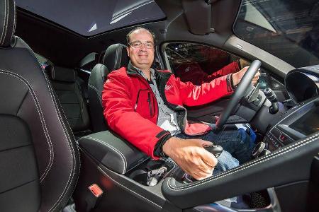 Jaguar E-Pace Sitzprobe Gregor Hebermehl