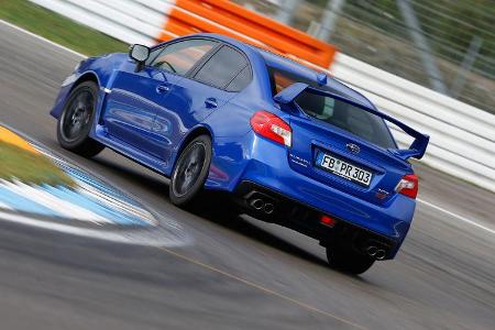 Subaru WRX STI, Heckansicht