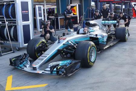 Mercedes - Formel 1 - Technik - GP Australien 2017