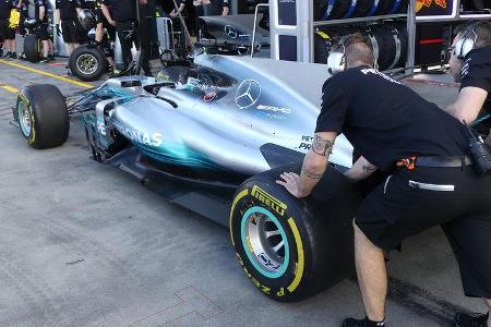 Mercedes - Formel 1 - Technik - GP Australien 2017