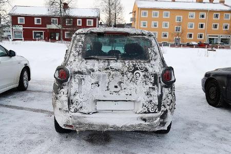 Fiat 500L Facelift Erlkönig