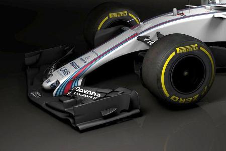 Williams FW40 - Grafiken - Formel 1 - 2017