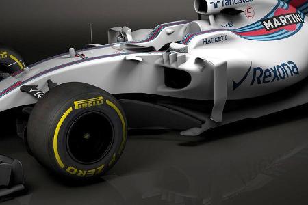 Williams FW40 - Grafiken - Formel 1 - 2017