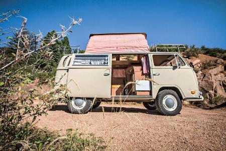 VW T2, Westfalia Camper, Rocky Mountains, Doormobil