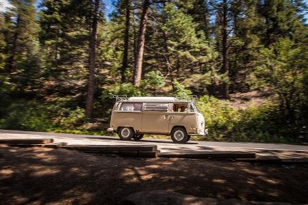 VW T2, Westfalia Camper, Rocky Mountains, Doormobil