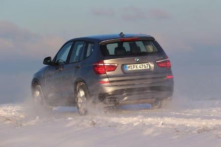 BMW X3 xDrive 28i, Heckansicht