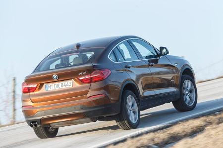 BMW X4 xDrive 28i, Heckansicht