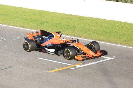 McLaren-Honda MCL32 - Filmtag - Circuit de Barcelona-Catalunya - F1 2017 - 26.2.2017