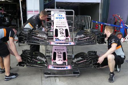 Force India - Formel 1 - GP Australien - Melbourne - 23. März 2017