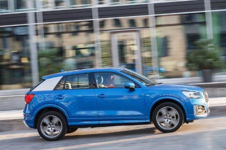 Audi Q2 2.0 TDI Quattro, Seitenansicht