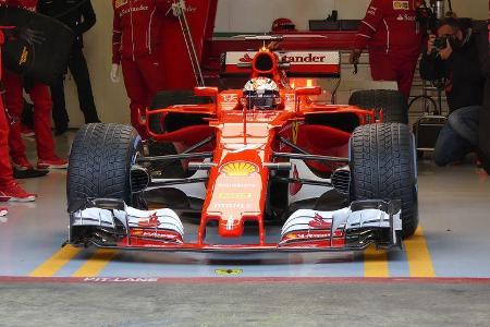 Kimi Räikkönen - Ferrari - Formel 1 - Test - Barcelona - 2. März 2017