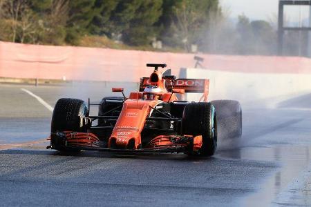 Stoffel Vandoorne - McLaren - Formel 1 - Test - Barcelona - 2. März 2017