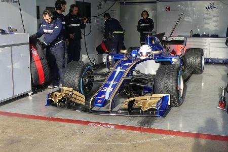 Antonio Giovinazzi - Sauber - Formel 1 - Test - Barcelona - 2. März 2017