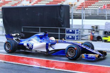 Antonio Giovinazzi - Sauber - Formel 1 - Test - Barcelona - 2. März 2017