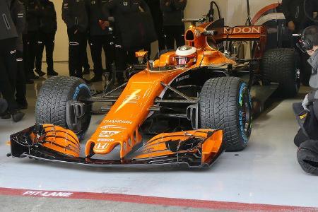 Stoffel Vandoorne - McLaren - Formel 1 - Test - Barcelona - 2. März 2017
