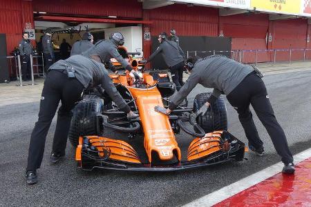 Stoffel Vandoorne - McLaren - Formel 1 - Test - Barcelona - 2. März 2017