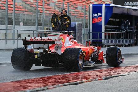 Kimi Räikkönen - Ferrari - Formel 1 - Test - Barcelona - 2. März 2017
