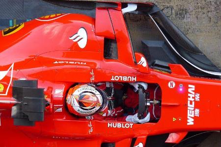 Kimi Räikkönen - Ferrari - Formel 1 - Test - Barcelona - 2. März 2017