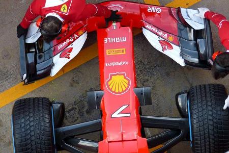 Kimi Räikkönen - Ferrari - Formel 1 - Test - Barcelona - 2. März 2017