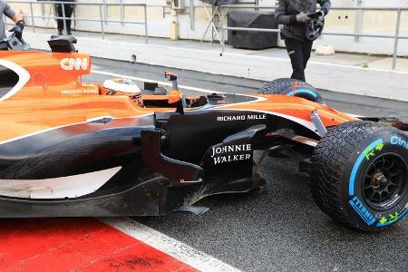 Stoffel Vandoorne - McLaren - Formel 1 - Test - Barcelona - 2. März 2017
