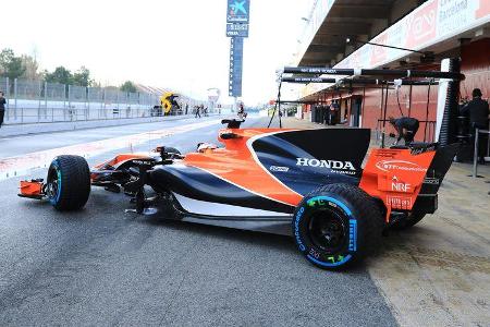 Stoffel Vandoorne - McLaren - Formel 1 - Test - Barcelona - 2. März 2017