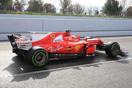 Kimi Räikkönen - Ferrari - Formel 1 - Test - Barcelona - 2. März 2017