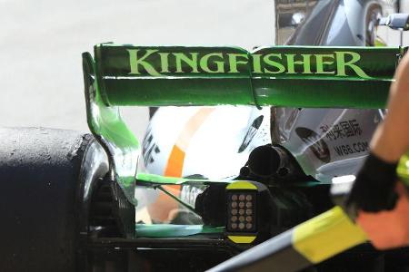 Sergio Perez - Force India - Formel 1 - Test - Barcelona - 2. März 2017