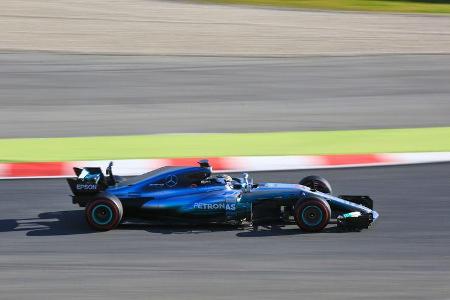 Valtteri Bottas - Mercedes - Formel 1 - Test - Barcelona - 2. März 2017