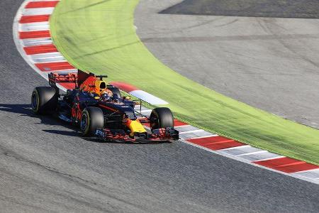 Max Verstappen - Red Bull - Formel 1 - Test - Barcelona - 2. März 2017