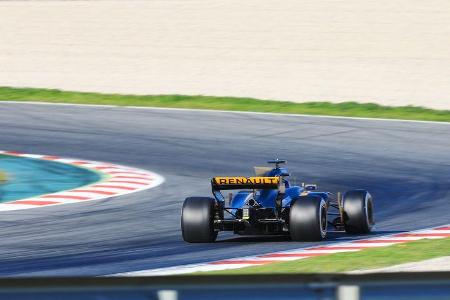 Jolyon Palmer - Renault - Formel 1 - Test - Barcelona - 2. März 2017