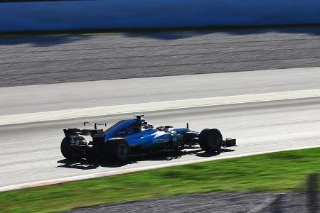 Valtteri Bottas - Mercedes - Formel 1 - Test - Barcelona - 2. März 2017