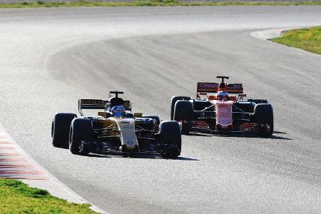 Jolyon Palmer - Renault - Formel 1 - Test - Barcelona - 2. März 2017