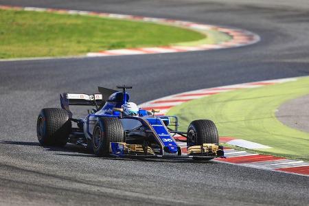Antonio Giovinazzi - Sauber - Formel 1 - Test - Barcelona - 2. März 2017