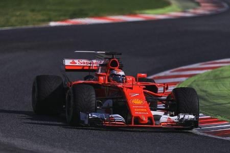Kimi Räikkönen - Ferrari - Formel 1 - Test - Barcelona - 2. März 2017