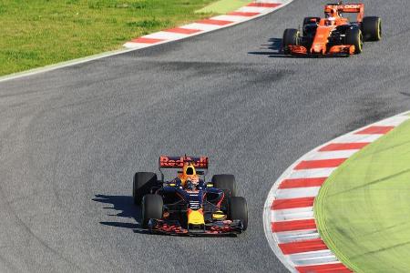 Max Verstappen - Red Bull - Formel 1 - Test - Barcelona - 2. März 2017