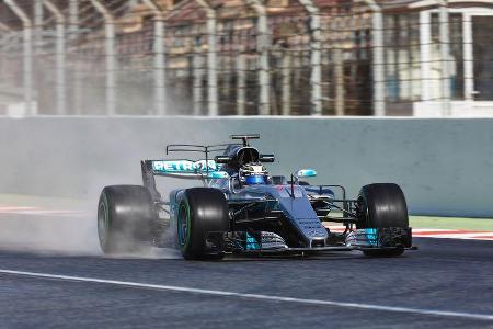 Valtteri Bottas - Mercedes - Formel 1 - Test - Barcelona - 2. März 2017