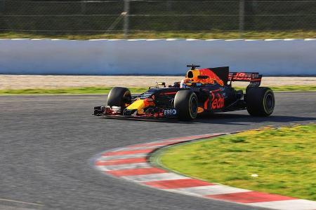 Max Verstappen - Red Bull - Formel 1 - Test - Barcelona - 2. März 2017
